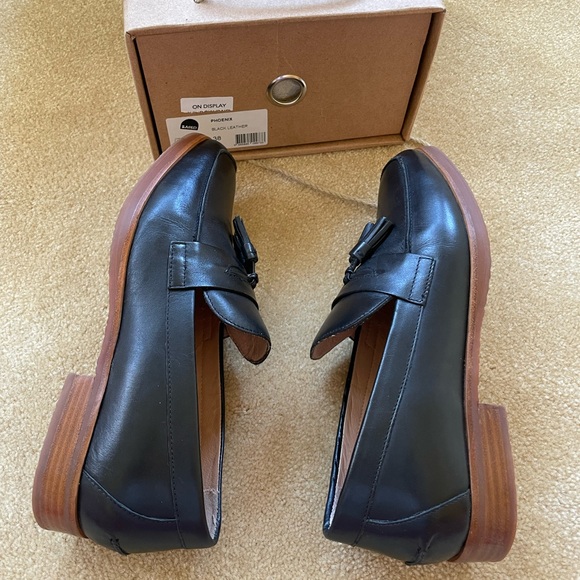 Bared black loafers Phoenix size 38 - Picture 6 of 6